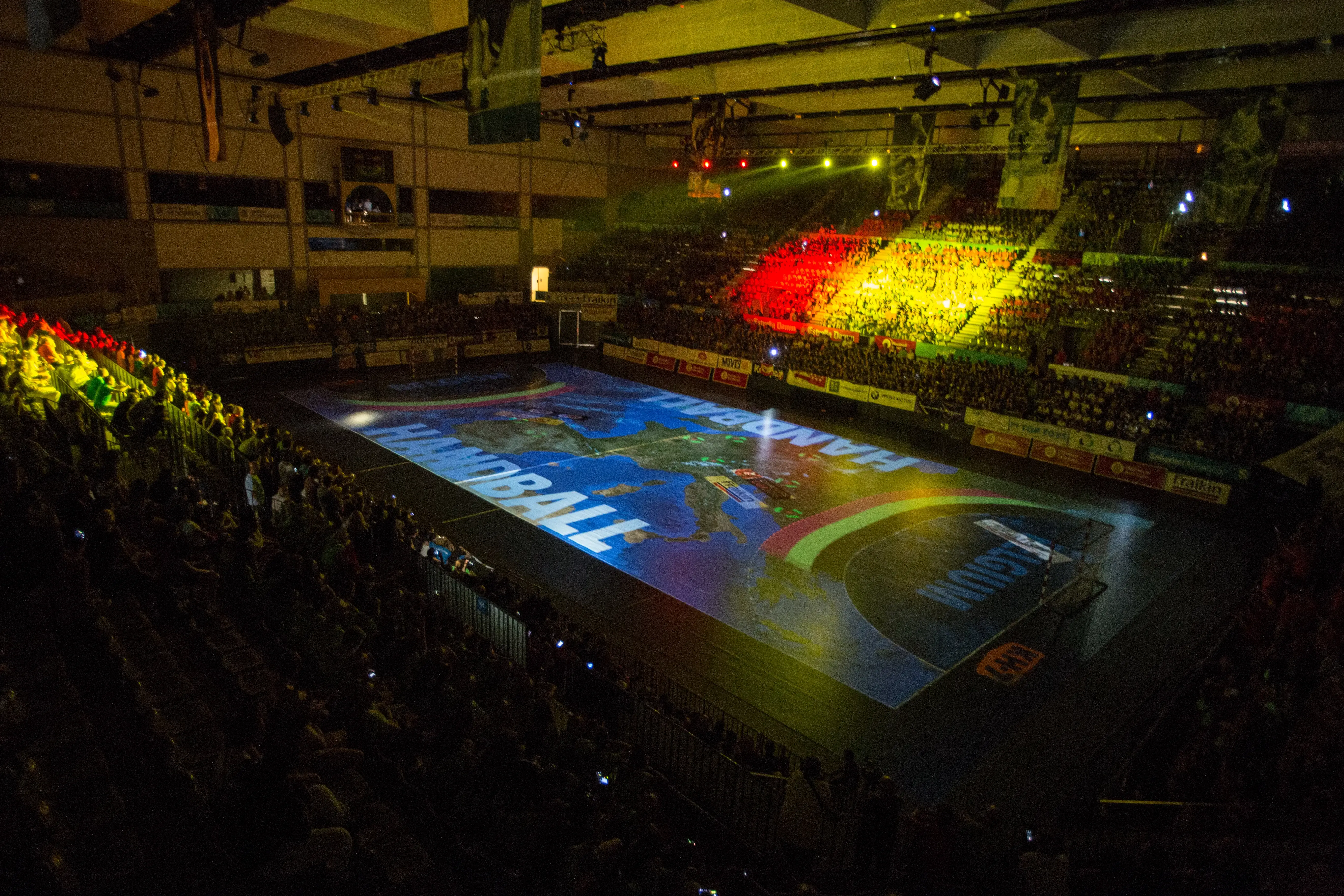 Cerimònia d’inauguració de la Granollers Cup de 2023 al Palau d’Esports