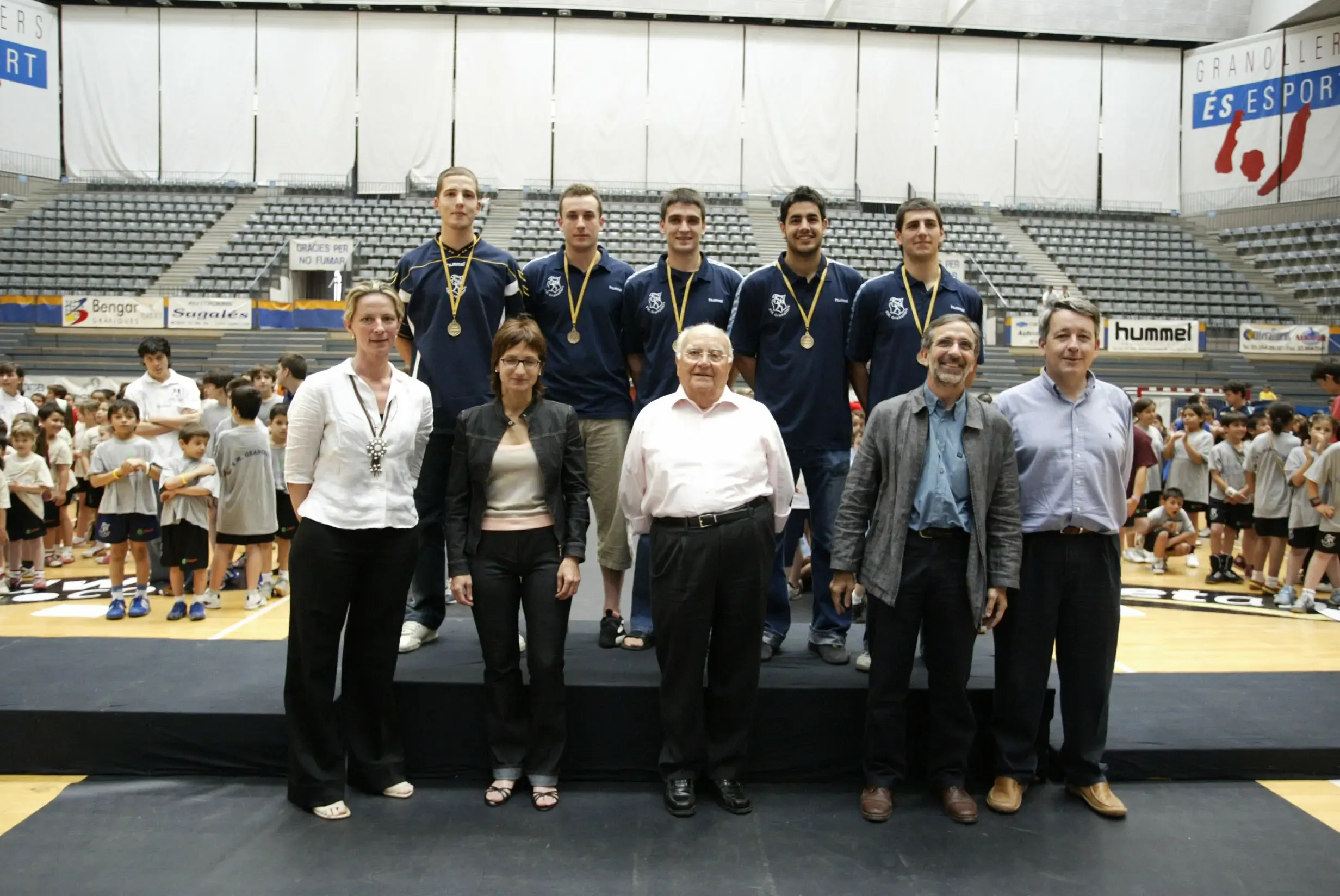 Jornada de cloenda del torneig d’handbol escolar Coaliment de l’any 2005 